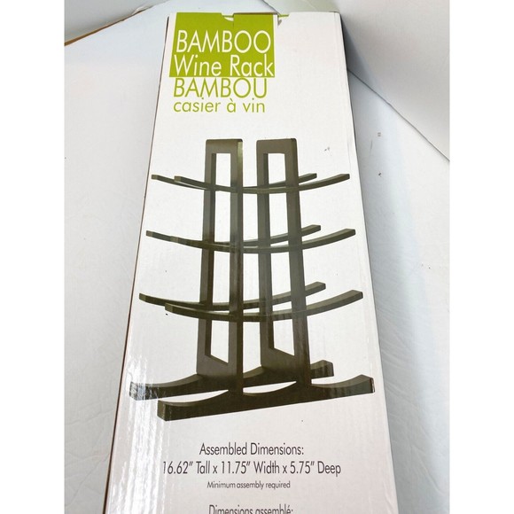 OceanStar | Kitchen | Oceanstar 2bottle Natural Bamboo Wine Rack ...
